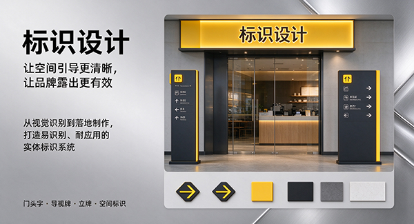 白碱滩区标识设计